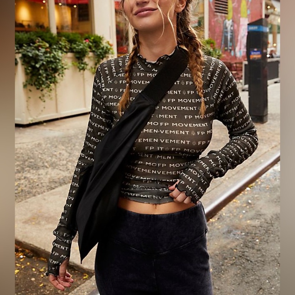 Free People High Jump Logo Long-Sleeve/FP Movement